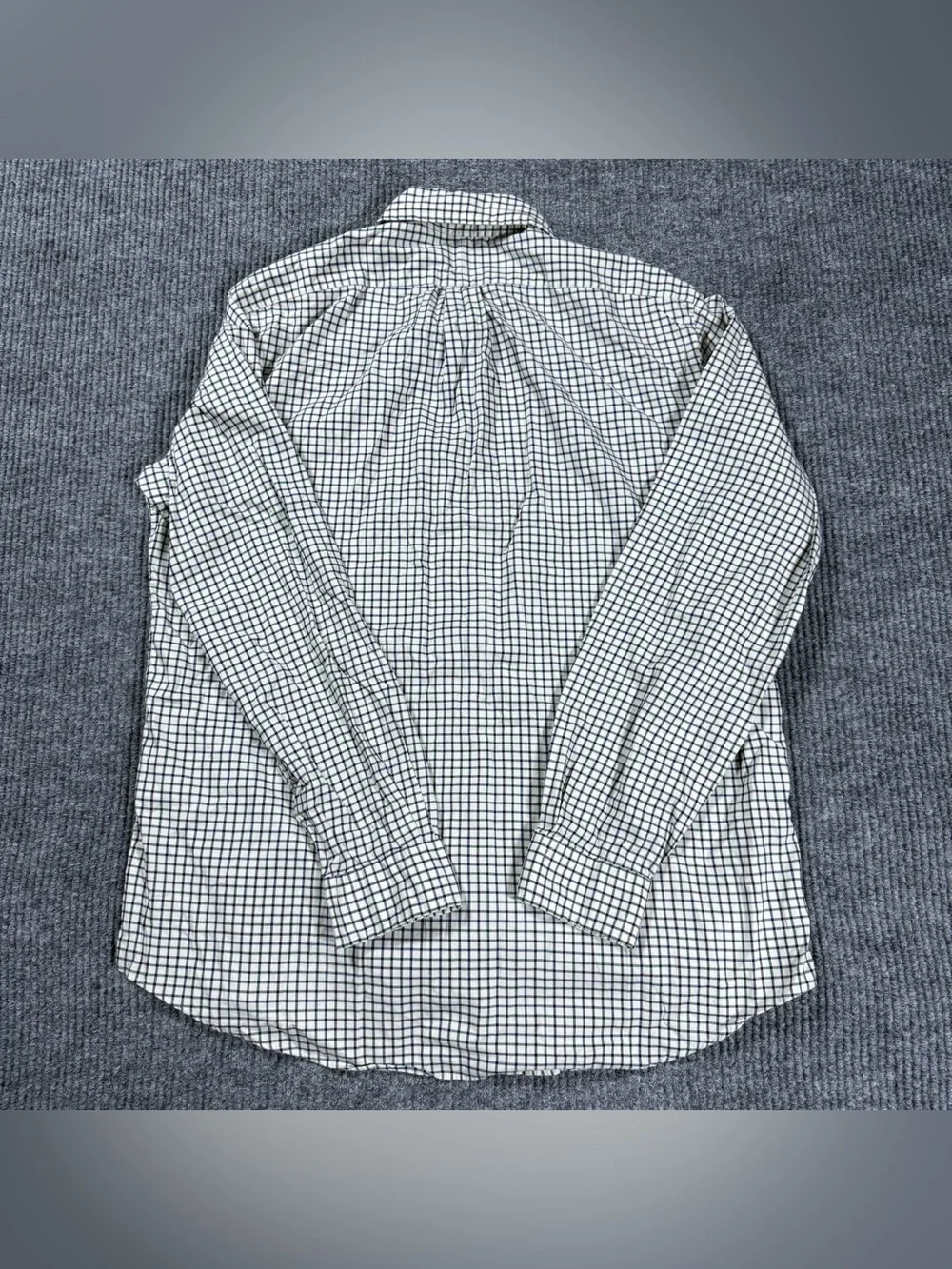Polo Ralph Lauren Shirt Men’s L Classic Fit Button Down Cotton Plaid Tattersall